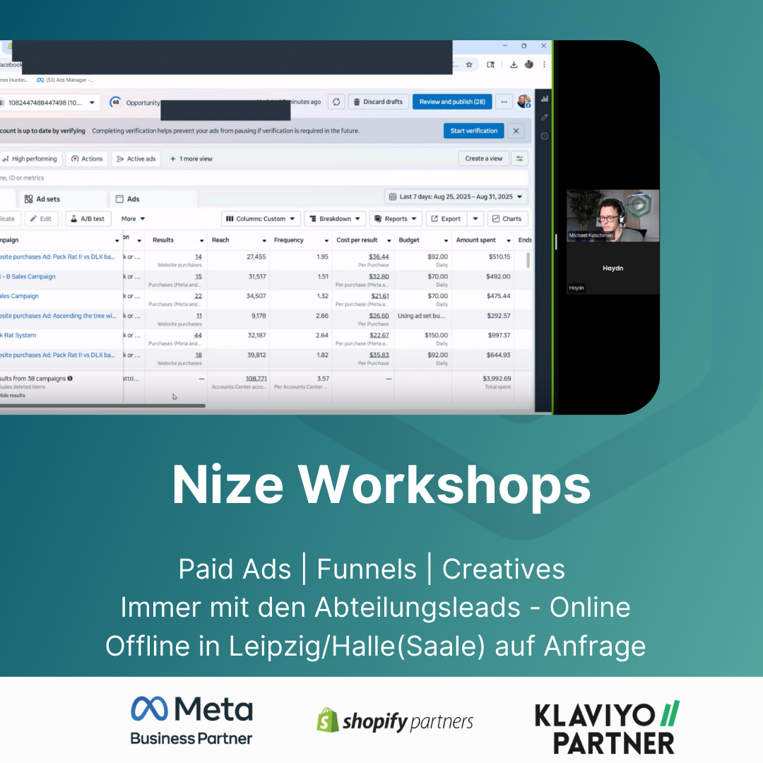 30 min consultation with Michael regarding your paid ads strategy