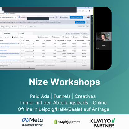 30 min consultation with Michael regarding your paid ads strategy